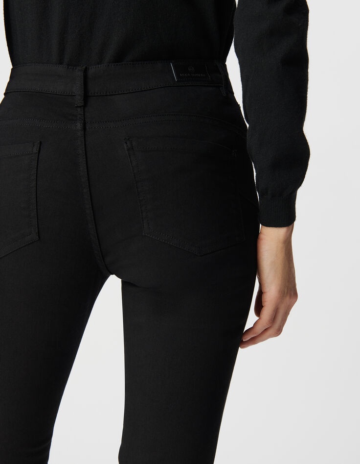 Damen Slim schwarz sculpt up 7/8 Jeans-4