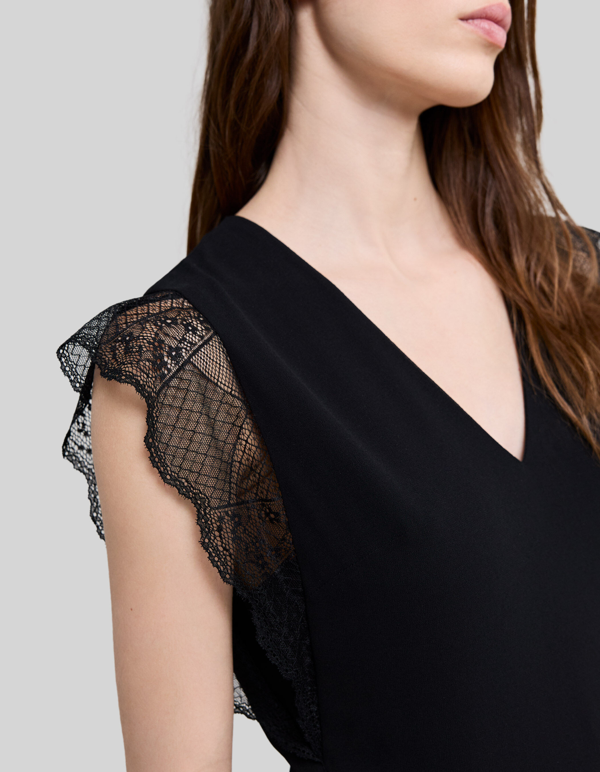Ikks robe longue sale noire