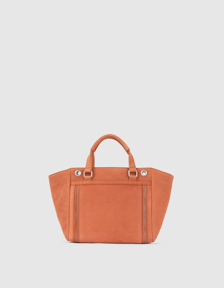 Shopper 1440 MEDIUM PASTEL terracotta kleur dames-3