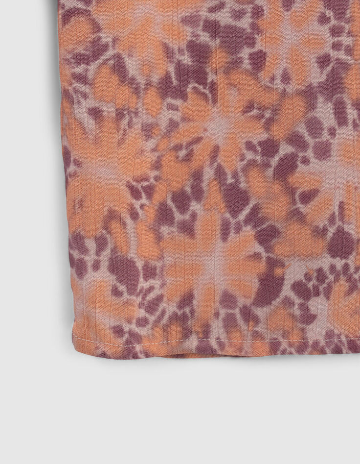 Parma Mädchen-Kimono, psychedelischer Blumenprint-5
