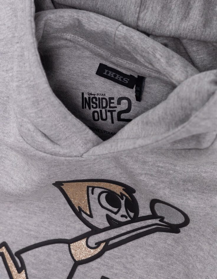 Sweat grau Bio-Baumwolle Visuel Joie VICE-VERSA girl-5 Sweat grau Bio-Baumwolle Visuel Joie VICE-VERSA girl-5