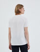 Gebroken wit T-shirt opdruk landschap Heren-3