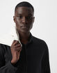 Camisa REGULAR negra Interlock Hombre-4