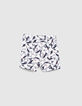 Baby boys' navy/origami print reversible shorts-7