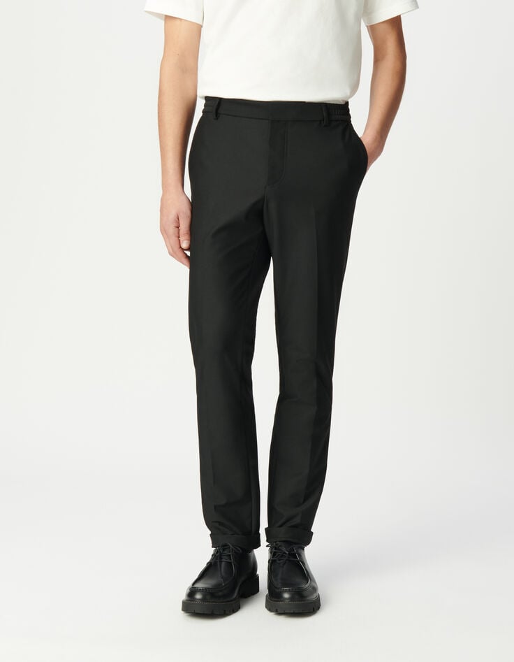 Men’s black ULTRA MOBILITY suit trousers-2 Men’s black ULTRA MOBILITY suit trousers-2
