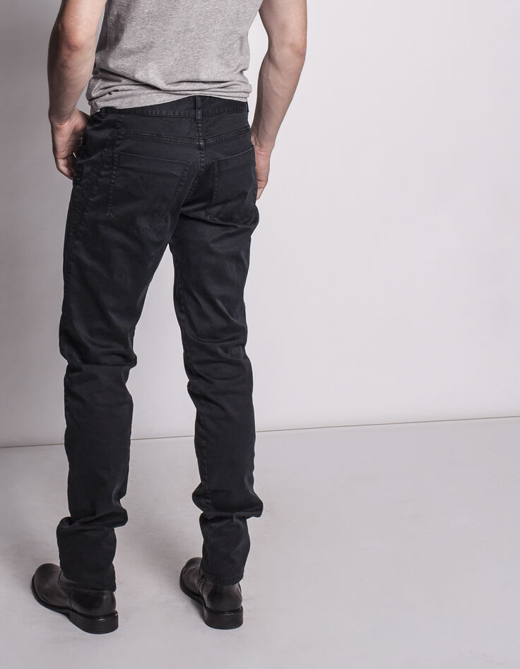 Pantalon gris homme-3