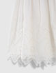 Gebroken witte rok broderie anglaise meisjes-4