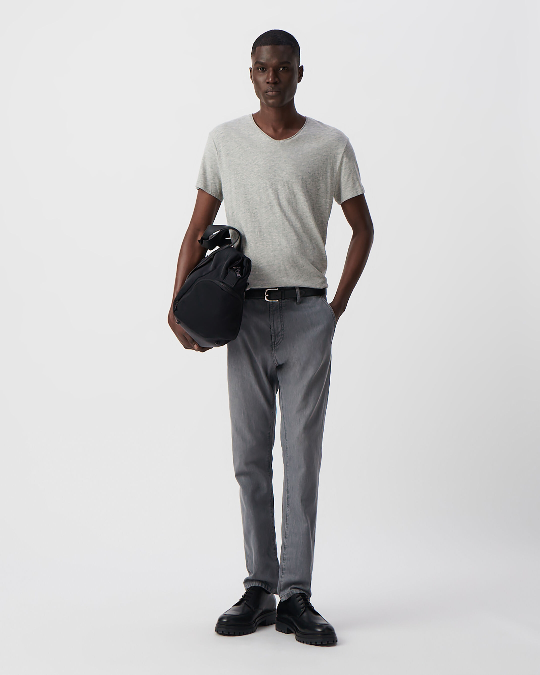 Tee shirt gris new arrivals homme
