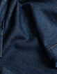 Women’s raw blue Lyocell® oversized blouse-5