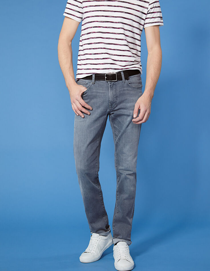 Graue Slim-Fit-Jeans-3 Graue Slim-Fit-Jeans-3