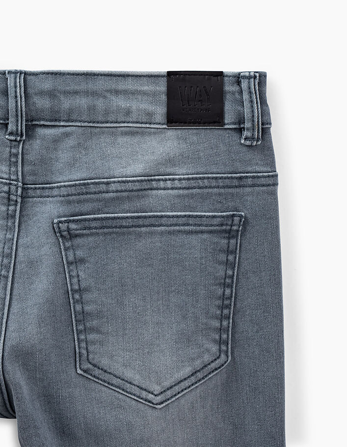 Light grey slim jeans jongens  - IKKS