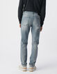 Stormblauwe SLIM jeans Heren-3