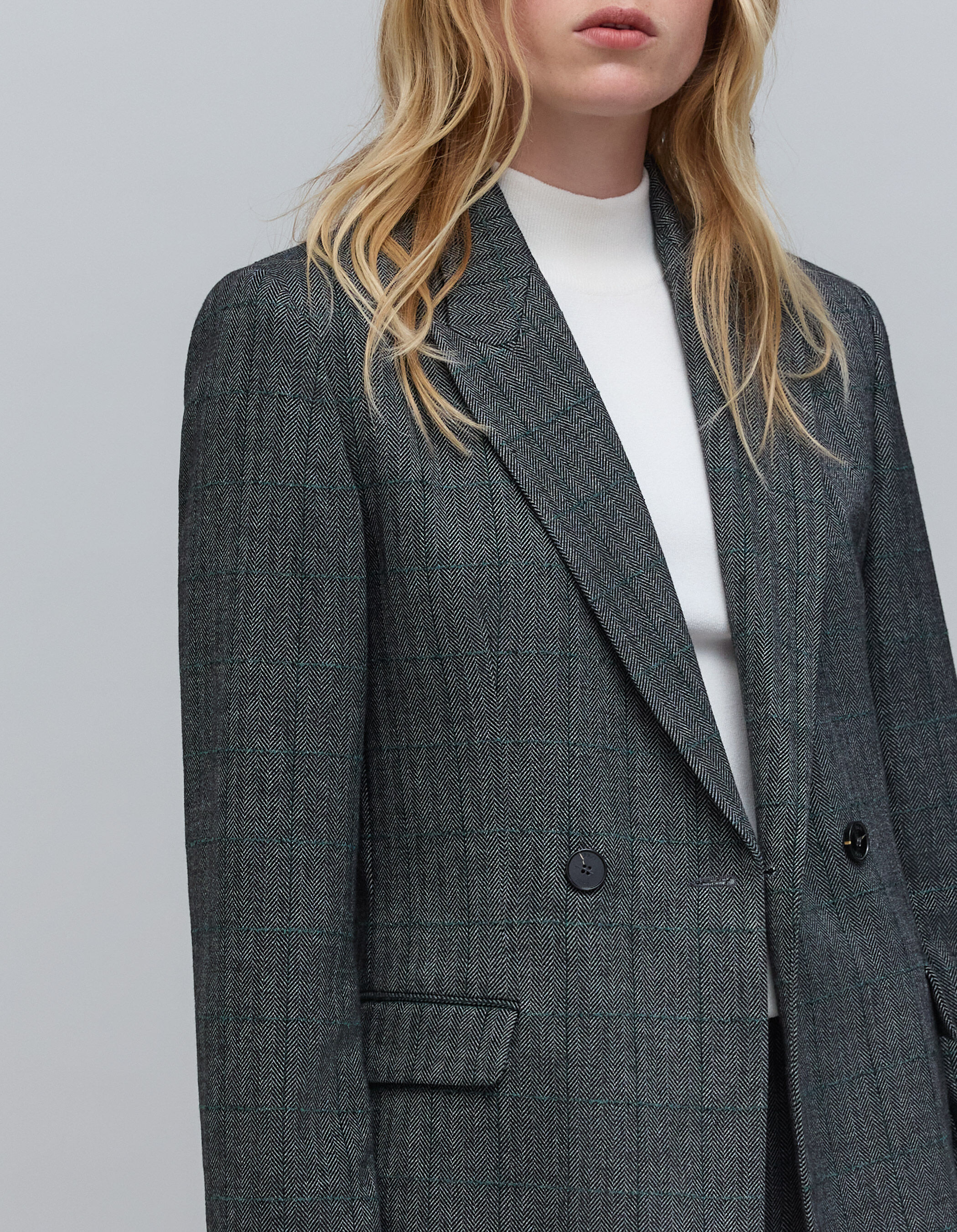 しなぼんページ2WAY HERRINGBONE JACKET DRESS しなぼんページ2WAY HERRINGBONE JACKET DRESS NCDIMS Women's