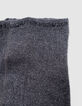 Grijze maillot zilver glittertricot meisjes-3