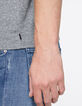 Camiseta gris pizarra estampado circuito Hombre-5