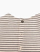 Matrozenjurk in twee materialen met plooirok babymeisjes-5