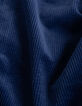 Blaues Damen-Überhemd aus Cord-2