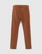Pure Edition-Pantalon de costume cognac Homme-8
