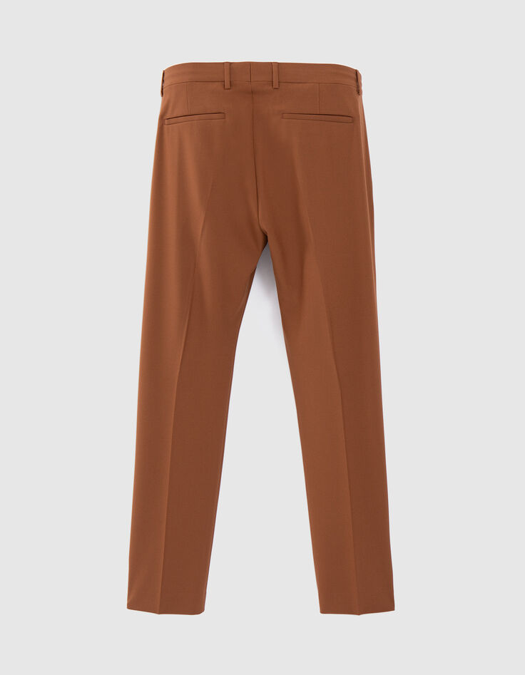 Pure Edition-Pantalon de costume cognac Homme-8
