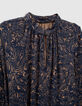 Vestido corto viscosa Ecovero™ estampado fantasía mujer-2