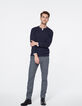 Men’s 2-in-1 navy and grey T-shirt-6