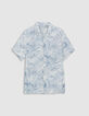 Chemise REGULAR orage imprimé vagues Homme-6