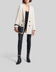 Abrigo crudo efecto tweed-5