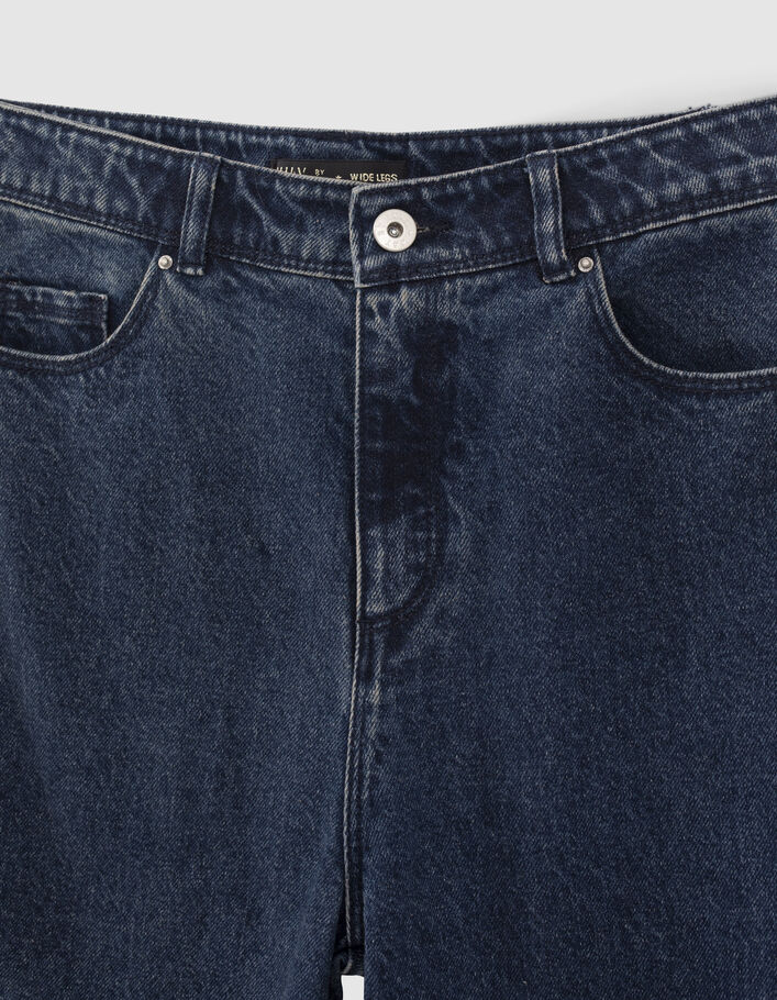 Vaqueros wide leg azules niña-3