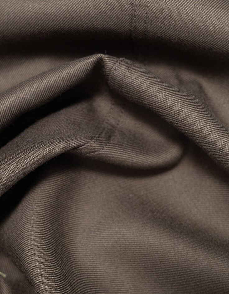 Gabardina larga de laurel para hombre-9