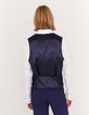 Kostuumgilet indigo Heren-3