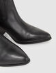 Zwarte laarzen cowboystijl Dames-5