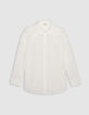 Camisa blanca manga larga bordado inglés mujer-5