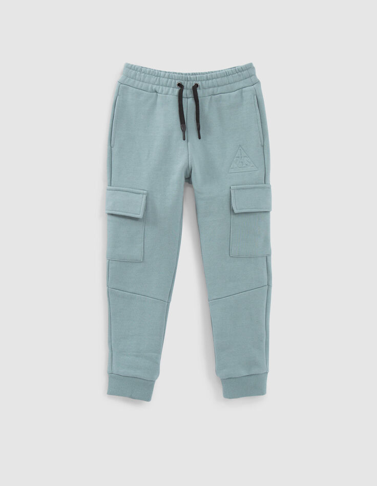 Gr&uuml;ne Jungencargohose-1