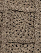 Panier kaki tressage façon raphia-5