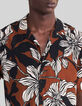 Men’s amber LENZING™ ECOVERO™ XL floral REGULAR shirt-2