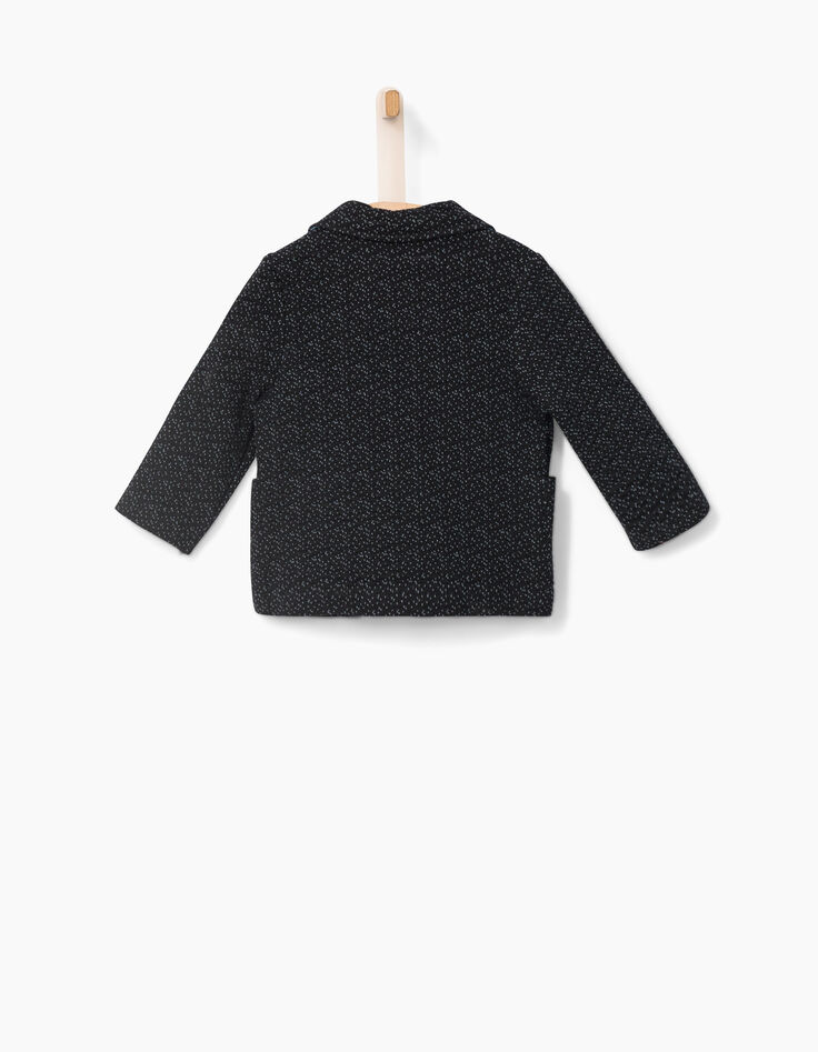 Baby boys’ black jacket-3