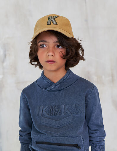 Jersey tormenta punto bolsillo y letras relieve niño  - IKKS