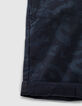 Bermuda navy motif camouflage garçon -4