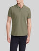 Army Green Herrenpoloshirt aus Upcycling-Piqu&eacute;stoff-1
