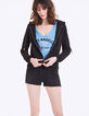 Sudadera con capucha negra visual Los Ángeles mujer-2