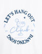 White short-sleeved T-shirt, cocktail slogan-6
