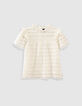 Ivoor blouse in kant sterren meisjes  -2