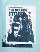 Tee-shirt turquoise rockeurs THE ROLLING STONES garçon -3