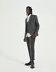 Men’s charcoal grey Prince of Wales check waistcoat-6
