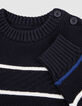 Pull marinière coton bio tricot fantaisie garçon-6
