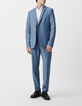 Horizontfarbenes Herrensakko TRAVEL SUIT-1