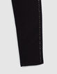 Schwarze Sculpt-up-Damenjeans im Slim-Fit mit Nieten-7