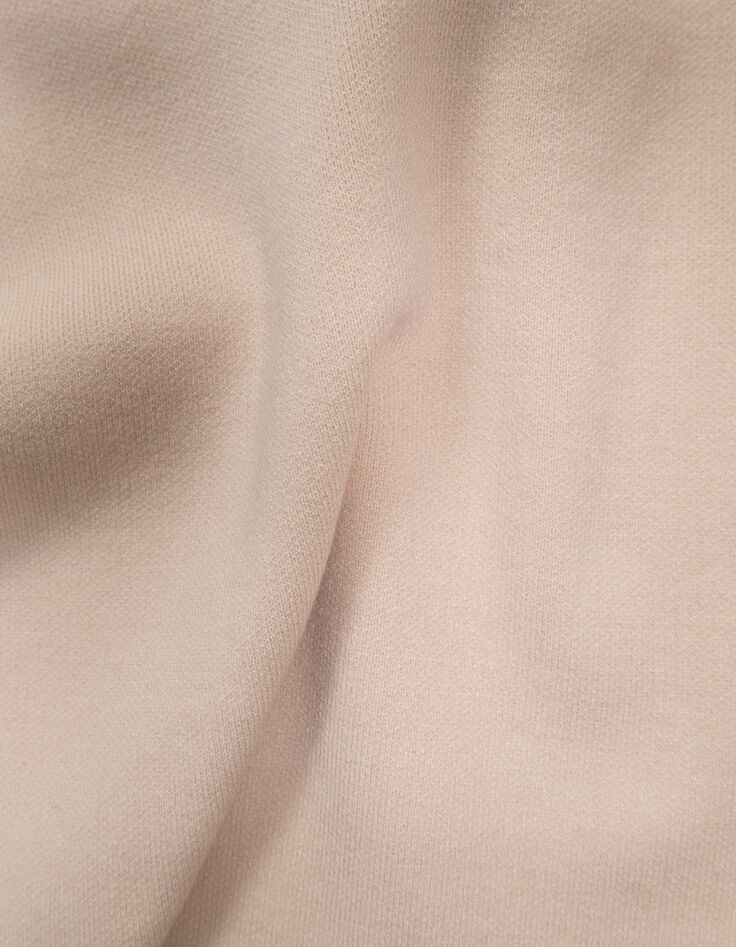 Beige tricot spencer meisjes-7