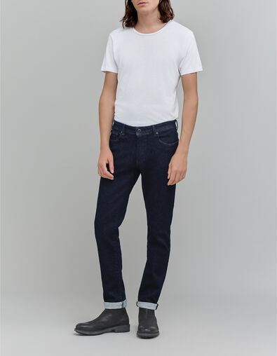 Jean SLIM bleu navy Ziggy Homme - IKKS