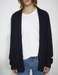 Cardigan marine tricot &agrave; col ch&acirc;le Homme-2